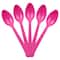 JAM Paper Premium Disposable Plastic Spoons, 48ct.